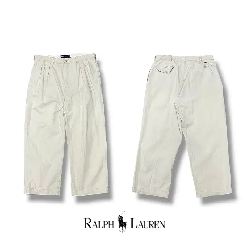 Ralph Lauren 80s〜 two tuck slacks W32 m82495802064_1.jpg